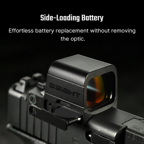 Olight Osight SE Enclosed Red Dot Sight 6 MOA RMSc Footprint - OSIGHTSE6MOARD