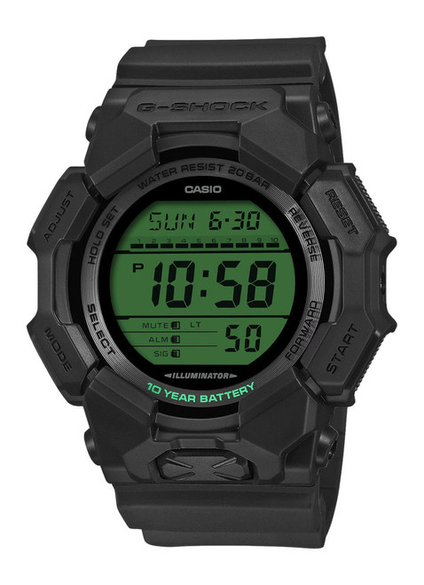 Casio G-Shock GX56UBB1CR Blackout Tough Solar Digital Watch - GX-56UBB-1