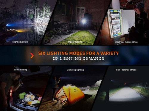 Fenix E35R Rechargeable EDC Flashlight 3100 Lumens - FX-E35R