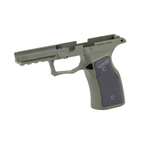 Sharps Bros Gen 3 P365 X-Macro Metal Grip Module OD Green - SBGM05-G3-OD