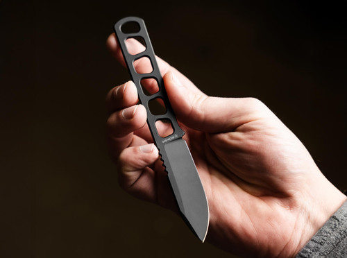 Boker Lucas Burnley Barlow BFF Packlite Skeletonized Fixed Blade Knife 2.56" CPM-MagnaCut - 120752