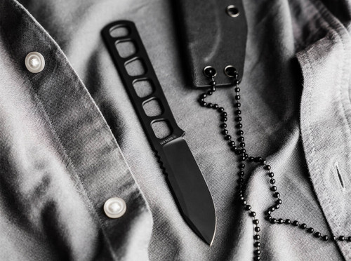 Boker Lucas Burnley Barlow BFF Packlite Skeletonized Fixed Blade Knife 2.56" CPM-MagnaCut - 120752