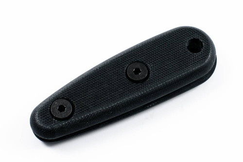 ESEE Izula Handle Scales Black G10 with Hardware - IZULA-HANDLES-B