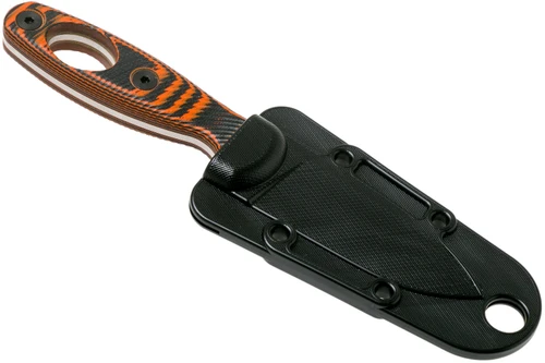 ESEE Xancudo Carabiner Hole Fixed Blade Knife 3.0" CPM-S35VN Orange Black G10 - XAN1-006