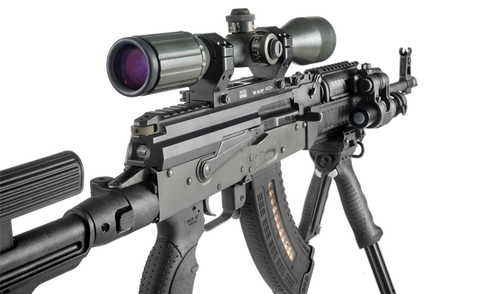 FAB Defense PDC AK Picatinny Rail Scope Mount Dust Cover Black - FX-PDCAK