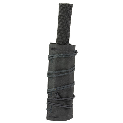 Burn Proof Gear Heavy Suppressor Cover 7.5" x 1.5" Black - BPG-SC-H-7-5-1-5-BLK