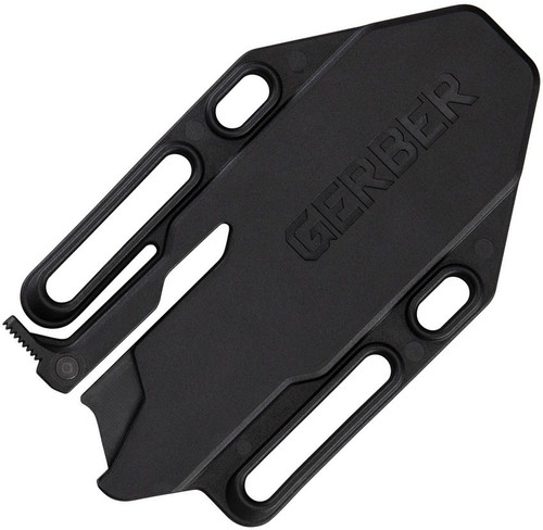 Gerber Forefront Fixed Blade Knife 4.06" 420HC Stonewashed Black Handle - 2009298