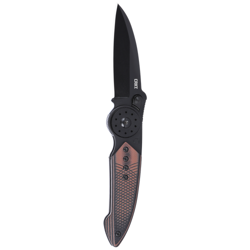CRKT Walker EDC Frame Lock Knife 2.93" Sandvik 14C28N Black TiNi Blade - 4200K