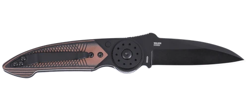 CRKT Walker EDC Frame Lock Knife 2.93" Sandvik 14C28N Black TiNi Blade - 4200K