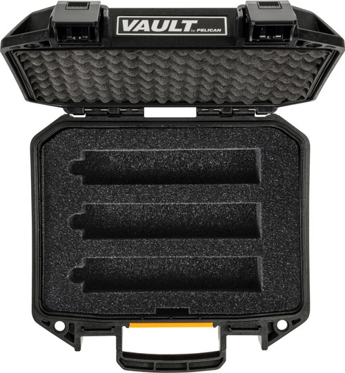 Pelican V100 Vault Small Suppressor / Multi-Purpose Hard Case Black - VCV100-0360-BLK-01