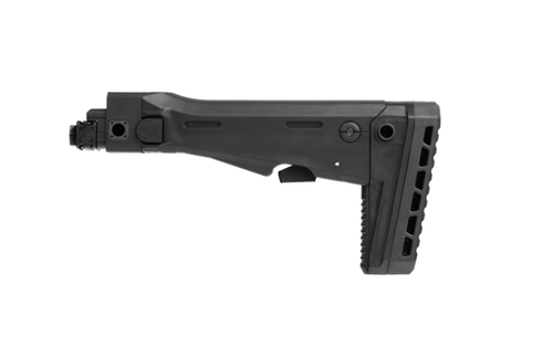 UTG PRO AK Side Folding Stock for Straight Tang Receivers Black - RBU47FS01