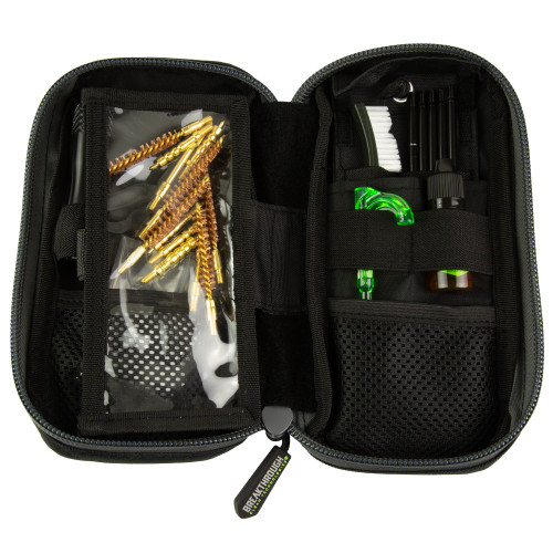 Breakthrough Clean Badge Series Universal Rifle Cleaning Kit Black - BT-MPK-R