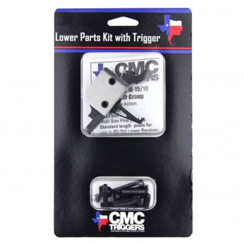 CMC Triggers AR-15 Lower Receiver Parts Kit with 3.5lb Flat Trigger - Black CMC Triggers AR-15 Lower Receiver Parts Kit with 3.5lb Flat Trigger - Black