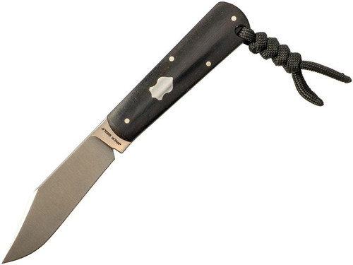 Jack Wolf Knives Gateway Fixed Blade 2.8" CPM-S90V Satin Blade Ebony Wood - JW54391
