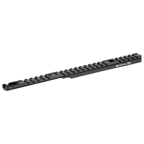 XS Sights Lever Rail Mount Henry .45-70 Round Barrel Black - HN-6000R-N