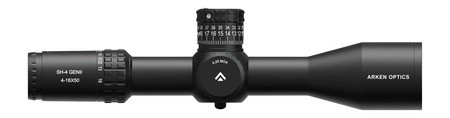 Arken SH4 GEN II 4-16x50 FFP 34mm Tube Illuminated VHR MOA Riflescope - SH4GII-4160VHR