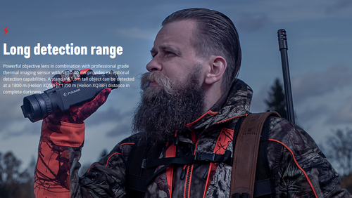 Pulsar Helion 2 XQ50 4.1-16.4X42 Thermal Monocular - Matte Black Pulsar Helion 2 XQ50 4.1-16.4X42 Thermal Monocular - Matte Black