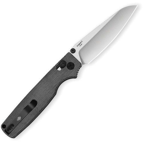 Kizer Original 2 Clutch Lock Knife 2.98" CPM-3V Stonewash Micarta - V3605.2SA1