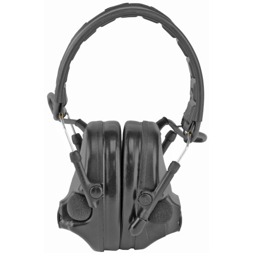 3M / Peltor ComTac V Electronic Earmuff - Headband, Foldable, Black Color