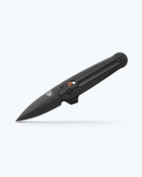 Benchmade Lowden EDC Folding Knife 2.92" CPM S90V Black G10 Handle - 491BK-02