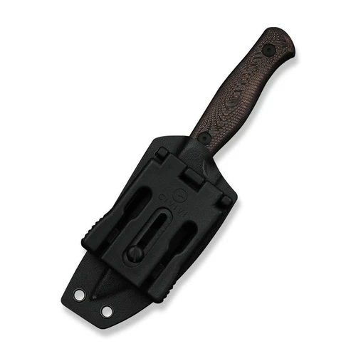 WE Knife Notchline Hunting Fixed Blade 3.45" CPM S35VN Copper Foil Carbon Fiber Handle - WE25047-2