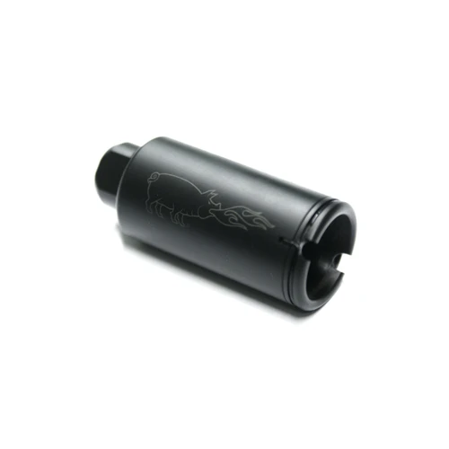 Noveske KX3 Flaming Pig Flash Suppressor 5.56mm 1/2x28 Nitride Black - 05000517