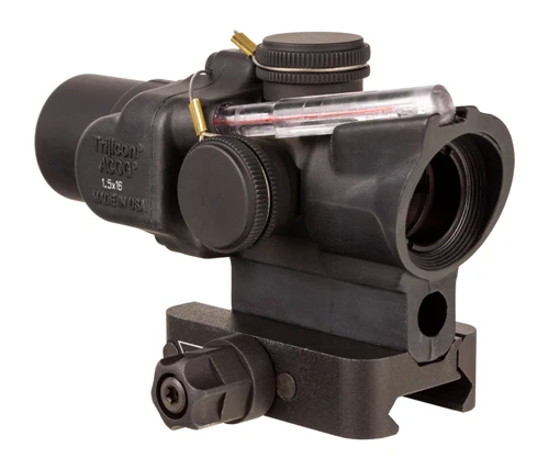 Trijicon Compact ACOG 1.5x16S Red Ring & Dot 55gr .223 RTR Reticle w/ Q-LOC Mount - TA44-C-400413
