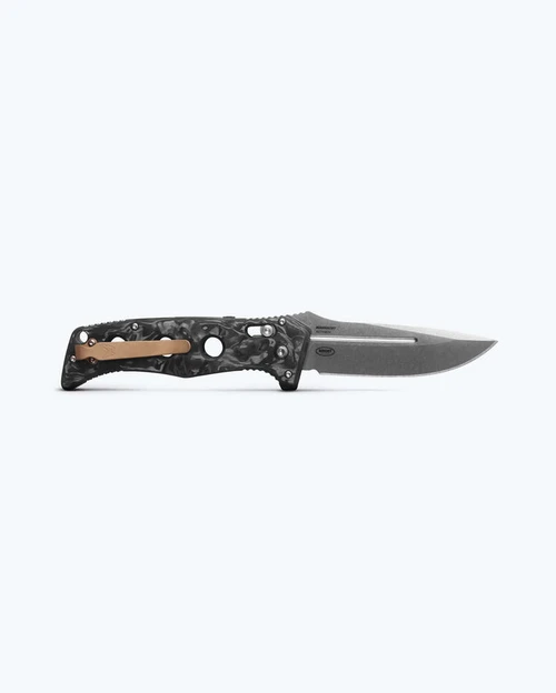 Benchmade 2750-06 Sibert Auto Adamas Automatic 3.78" CPM MagnaCut Marbled Carbon Fiber - 2750-06