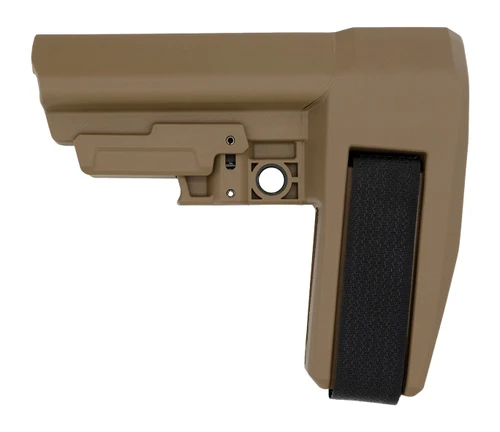 SB Tactical SBA6 Adjustable Pistol Stabilizing Brace FDE - SBA6X-02-SB