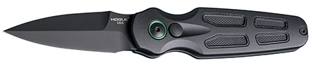 Hogue Ballista II Auto Knife 2.60" CPM MagnaCut Black PVD Bayonet Matte Black Aluminum G10 Inserts - 64232