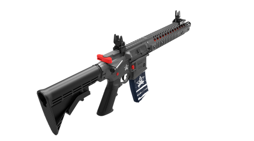 Crosman Full Auto R1 Fallen Patriots (BB) - CO₂ Powered, Full Auto BB Air Rifle, Children of Fallen Patriots Foundation Crosman Full Auto R1 Fallen Patriots (BB) - CO₂ Powered, Full Auto BB Air Rifle, Children of Fallen Patriots Foundation