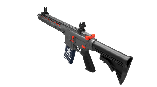 Crosman Full Auto R1 Fallen Patriots (BB) - CO₂ Powered, Full Auto BB Air Rifle, Children of Fallen Patriots Foundation Crosman Full Auto R1 Fallen Patriots (BB) - CO₂ Powered, Full Auto BB Air Rifle, Children of Fallen Patriots Foundation