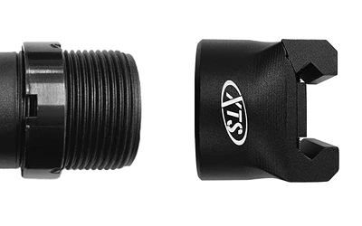 XTS 1913 Fixed Buffer Tube Adapter Picatinny to AR Buffer Tube Black - XTS-1913FIXA