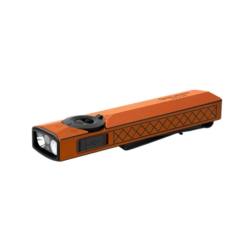 ArkPro Ultra Premium Flat EDC Flashlight Amber Orange - ARKPROULTRAAO