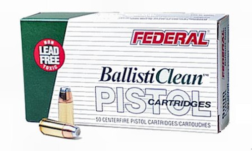 Federal BC9NT3 BallistiClean Lead-Free 9mm Luger 100 gr Lead Free Frangible - 50rds