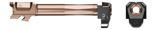 Radian Weapons Afterburner + Ramjet Glock 17 Gen 6 Barrel and Compensator Combo Bronze - R0989