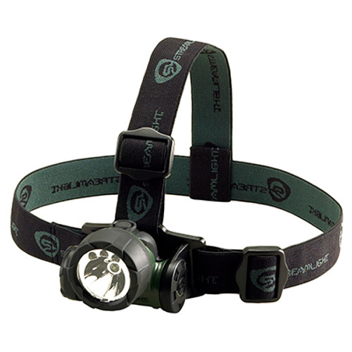 Streamlight Green Trident® LED Headlamp - 2 White and 1 Green LED, 80 Lumens