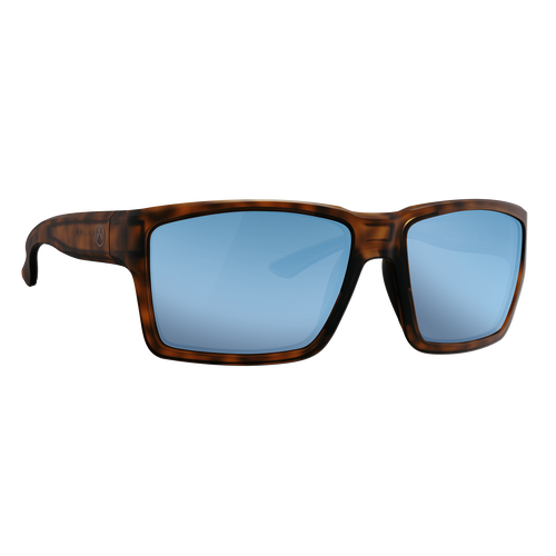 Magpul Industries Explorer XL Sunglasses -  Polarized Bronze Blue Mirror Lens, Tortoise Frame