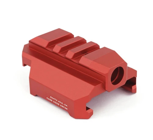 Strike Industries CZ Scorpion EVO 3 Stock Adapter Picatinny Red - SI-CEVO-SA-QD-RED