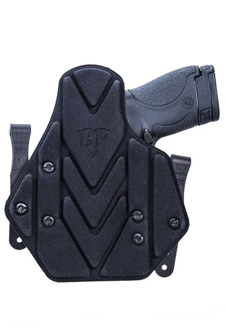 Comp-Tac Sport-TAC Black Kydex/Nylon IWB  Right Hand Holster - Fits the S&W M&P Shield 380EZ Comp-Tac Sport-TAC Black Kydex/Nylon IWB  Right Hand Holster - Fits the S&W M&P Shield 380EZ