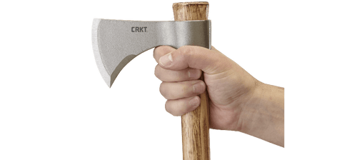 CRKT 2732 Woods Nobo T-Hawk - 1055 Carbon Steel Axe Head, 19.13" Overall, Tennessee Hickory Handle CRKT 2732 Woods Nobo T-Hawk - 1055 Carbon Steel Axe Head, 19.13" Overall, Tennessee Hickory Handle