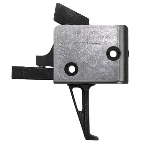 CMC Triggers 3.5lb Single Stage Match Trigger - Flat, Fits Small Pin AR, Black
