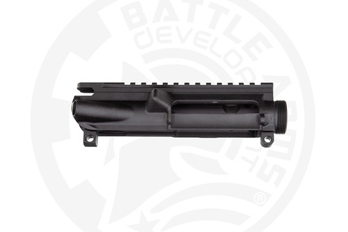 Battle Arms Development WORKEHORSE Forged Upper Receiver - Stripped, Fits AR-15, Black, 7075-T6 Aluminum