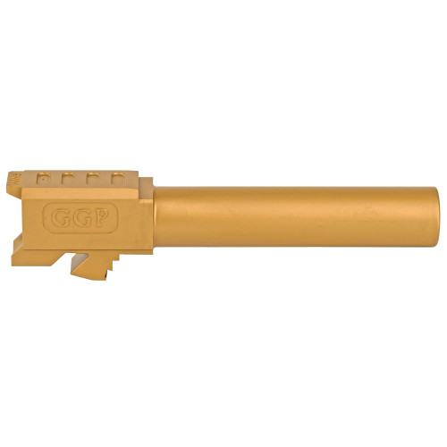 Grey Ghost Precision GGP-19 Match Grade 9MM Non-Threaded Barrel -Titanium Nitride Finish, Fits Glock 19 Gen3 and Gen4 Grey Ghost Precision GGP-19 Match Grade 9MM Non-Threaded Barrel -Titanium Nitride Finish, Fits Glock 19 Gen3 and Gen4