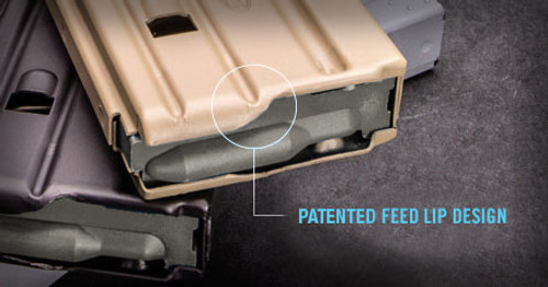 SureFeed Magazines - OKAY Industries E2 30 RD Magazines - Textured Side Panels SureFeed Magazines - OKAY Industries E2 30 RD Magazines - Textured Side Panels