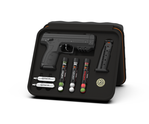 Byrna HD XL Pepper Kit - Non Lethal Self Defense Launcher, Black