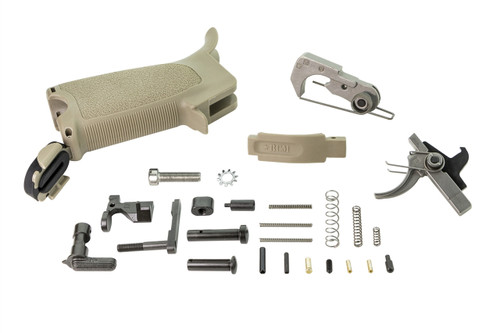 BCM BCMGUNFIGHTER™ AR-15 Enhanced Lower Parts Kit - FDE