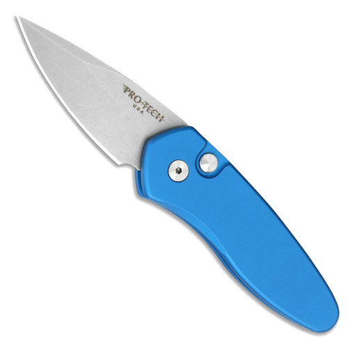 ProTech Sprint Automatic Knife 2905-BLUE - 1.95" CPM-S35VN Blade, Blue Handle, California Legal