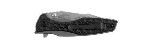 Zero Tolerance 0393GLCF Rick Hinderer Flipper Knife - 3.5" CPM-20CV Blade, Titanium Handles with Glow-in-the-Dark Carbon Fiber Overlays Zero Tolerance 0393GLCF Rick Hinderer Flipper Knife - 3.5" CPM-20CV Blade, Titanium Handles with Glow-in-the-Dark Carbon Fiber Overlays