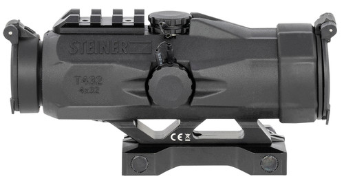 Steiner 8797762 T432 Black Rubber Armor 5x32mm Illuminated Rapid Dot 7.62 Reticle